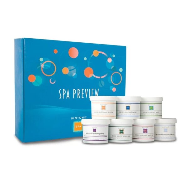 Biotone Other - Biotone Spa Preview Collection 7 Professional Products Mud Polish Massage NEW